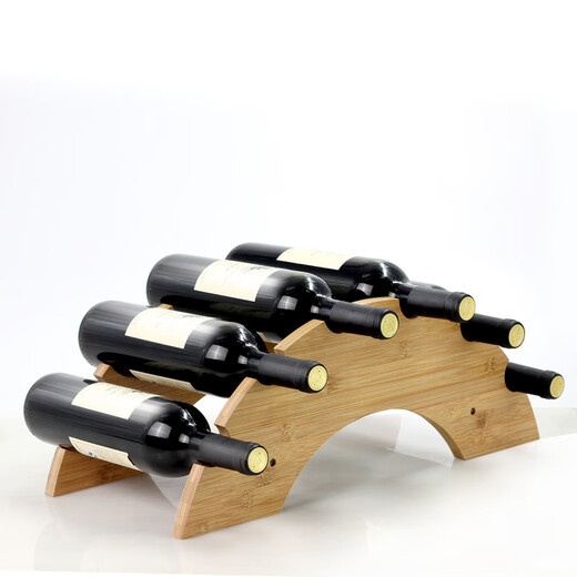 Kreativer Weinregal Display Rack European Style Nanzhu Wohnzimmer Rotweinflasche Rack Einfacher Rotweinregal 9901-3