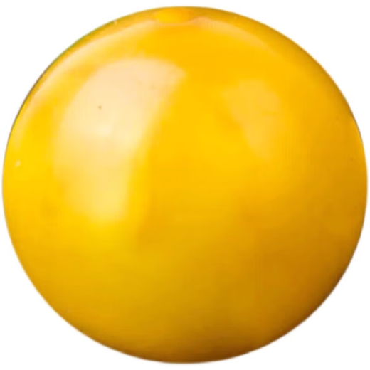 Lianshi beeswax single bead loose bead round bead chicken oil yellow floating flower old wax single hand string bead cultural toy accessories with beads 12mm chicken oil yellow floating flower one