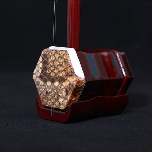 Suyuan Suzhou Erhu Musikinstrumente Allgemeine Anfänger und Amateurunterhaltung für Kinder spielen rotes Sandelholz flacher Stick Black Upgrade Modell + Basic Geschenkpaket + Klavierpaket