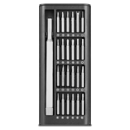 Delipow screwdriver set 25-in-1 multi-functional precision repair screwdriver head mobile phone glasses tool household