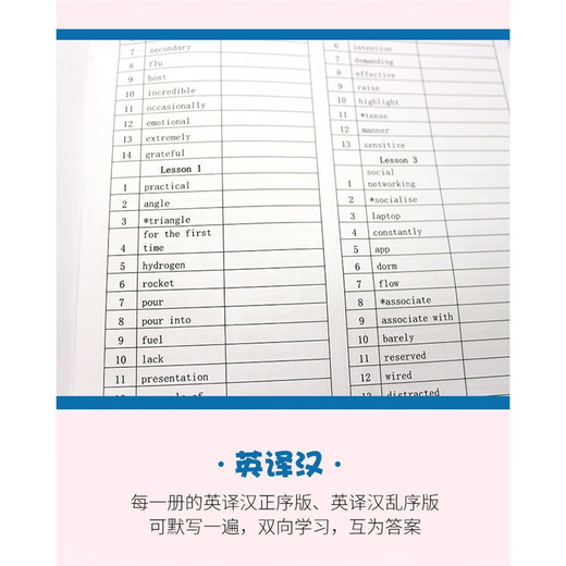 Nueva edición universitaria de Taipei Normal de la tabla descriptiva de palabras en inglés de la escuela secundaria One, dos, dos, tres electivo 1234 Libro de ejercicios de traducción inglés-chino obligatorio 1 Beijing Normal University High School Word Book Descriptivo Compulsor 1 High School General Beijing UNIVERSIDAD NORMAL OFERTORIO 123+ Electivo 12347 12347