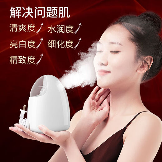 Парогенератор для лица с горячим спреем KONKA, домашний косметический инструмент, устройство для наноувлажнения и увлажнения, спрей для очищения и увлажнения лица, машина для хвостового груза, увлажняющая модель, легкое распаривание лица и увлажнение, пробуждение в радостном путешествии