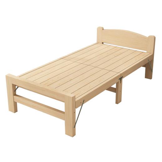 Aishun Home Alle massiven Holzklapper -Singles Home Lunchbett Mietbett Economy Keine Installation verdickter erwachsener Nickerchenbett [Keine Installation] Massives Holzklappbett 120 breit