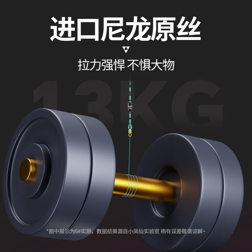 小凤仙进口成品线组套装4卷装全套鲫鲢鳙鱼线主线强拉力台钓绑好钓鱼线 7.2m【4卷装八字环款】+盒子剪刀 5