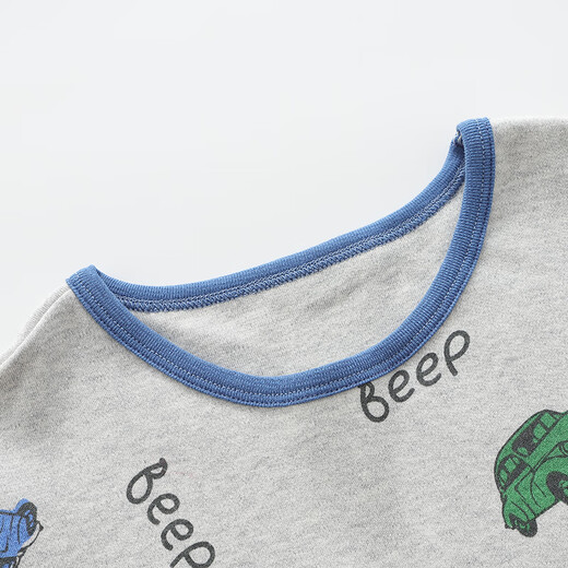 Rote Bohnen Kinder pure Baumwolle Herbstkleidung und Herbsthose für Männer und Frauen mittel- und großer Kinder dünne Herbst- und Winterthermie -Unterwäsche -Unterwäsche -Klassen A Volle Baumwollpullover H4m1049 Hanfasche 140