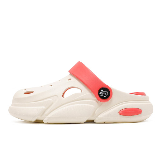 Babudou children's shoes for girls in summer soft bottom hole shoes children's slippers 117542169 meters/rose pink 28-29