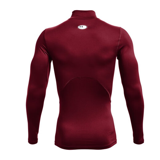 Under Armor (UNDERARMOUR) star's same style Coldgear winter training tights UA men's training sports long-sleeved tights 1366072 Flame Red 625 M