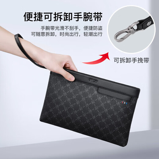 Polo handbag Men's hand bag multi -card wallet letter packet bag cash cash cash cash cash cash cash cash -to -birthday gift for boyfriend