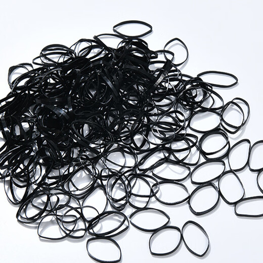 Jian Yingshu disposable high-elastic thickened headband 500 pieces, children and adults hair ties, small rubber bands to tie hair