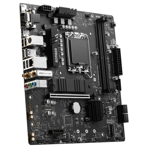 微星英特尔 酷睿 13代I5 搭 微星（MSI）B760 主板CPU套装迫击炮 板U套装 B760M BOMBER WIFI DDR4 I5 13490F