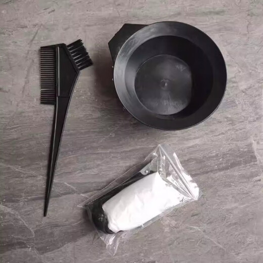 Herramienta de colorante para el cabello para el chal para el chal para el chal casero tinte para el cabello peine peinado de cabello suave orejeros para el cabello suministros profesionales de tintura de cabello - 8 piezas/set