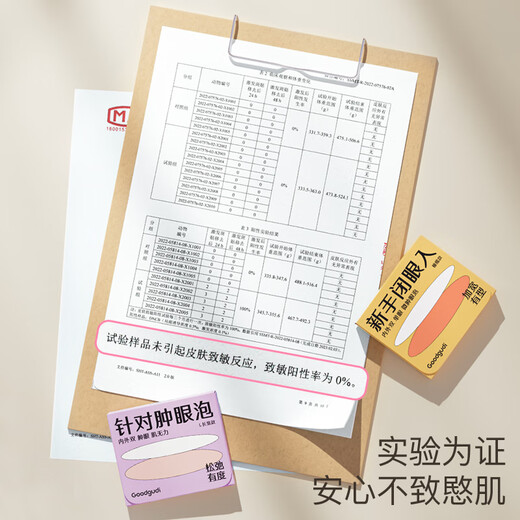 Goood ultra-fine 520 matte double eyelid patch artifact, traceless, super invisible, natural double swollen eye bubbles in big eyes, beautiful eyes