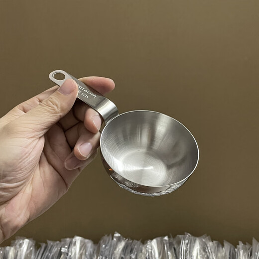 Yusenyi 304 stainless steel baking tools measuring spoon measuring spoon coffee spoon household kitchen seasoning spoon large capacity rice spoon sus304 measuring spoon 79ml