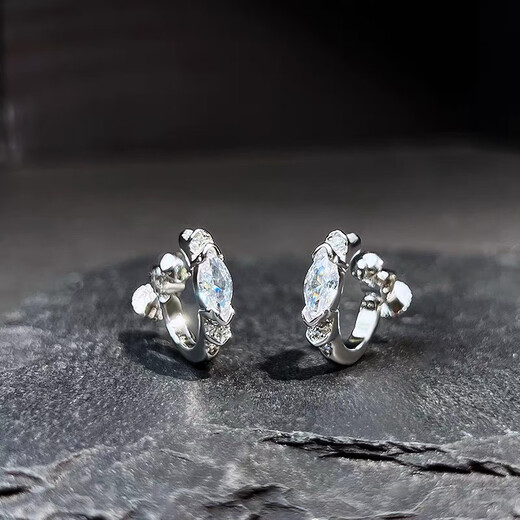 Core luxury Eye of Horus earrings for men without piercing, painless earrings, European and American high-end screw style earrings, single ear bone clip, Eye of Horus earrings, single