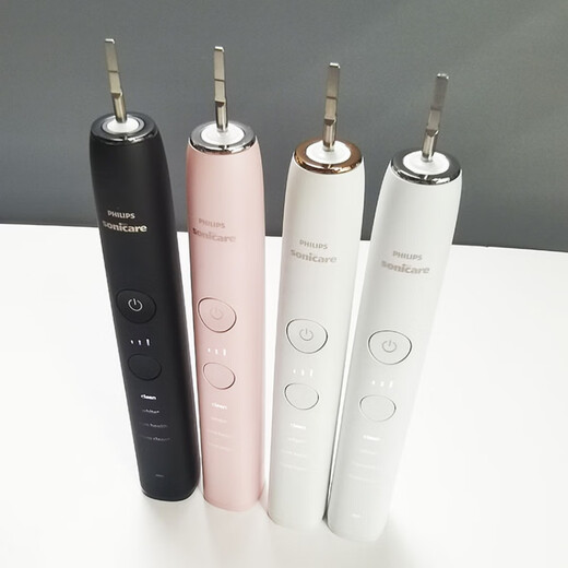 
Philips (PHILIPS) electric toothbrush smart sonic diamond toothbrush HX9911 9912 9903 9954 adult sensing new bulk 991B black smart brush head charging box 4 mode
