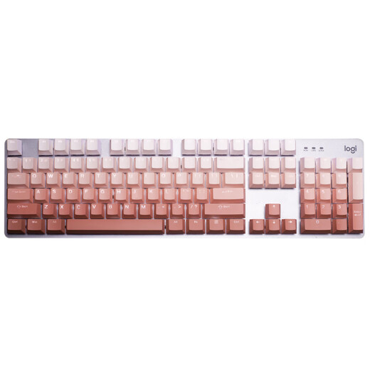 
Logitech K845 mechanical keyboard wired gaming e-sports computer office full size luminous 104 keys mouse keyboard set black myth Wukong K845 (crystal red)-blue axis
