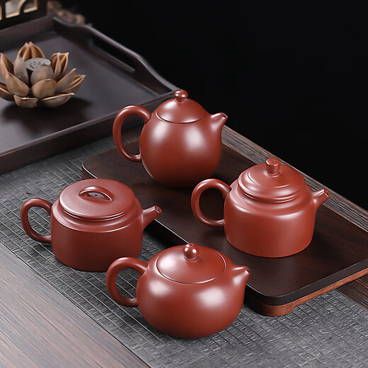 Wu Chengzhi Dahongpao Fengming Zisha teapot Xishi pot Kungfu tea set large capacity gift box gift box Fengming Wu Chengzhi Xishi teapot gift box 200ml