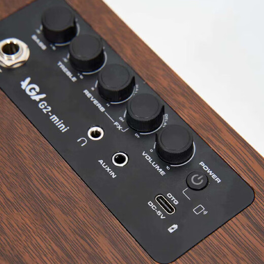 AGA guitar speaker electric box acoustic guitar folk outdoor singing instrument mobile charging selling singing instrument bluetooth speaker G2mini 15 watt + accessories luxury gift