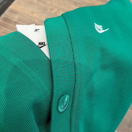 Nike (Nike) Jacke Herren 2025 Sommer neuer V-Ausschnitt Mode gestrickt