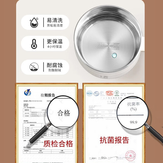 Xuanye 2025 thermos cup stainless steel mug with spoon office women's coffee cup home men's drinking cup with lid mug with spoon 500ml