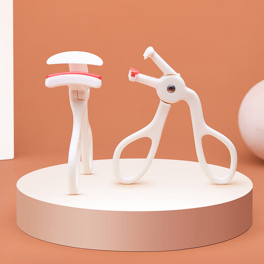 GECOMO one-clip eyelash curler portable long-lasting styling wide-angle partial eyelash curler partial model 1 piece