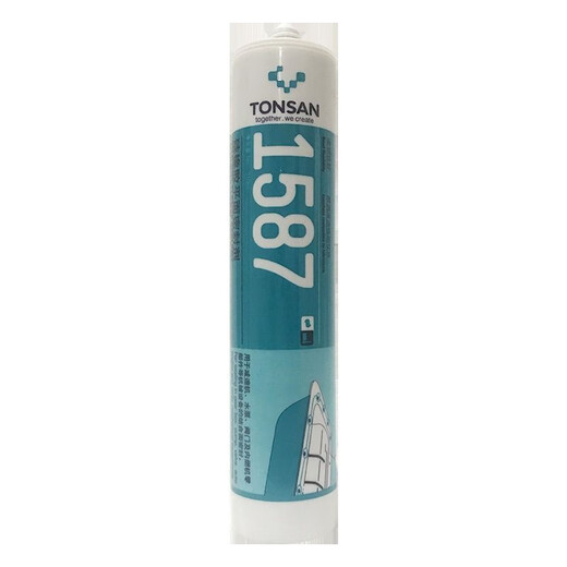 XMSJ可赛新 TONSAN天山1587密封胶 1596 1598 1592硅橡胶平面密封剂耐 1598(100g)