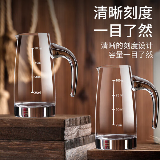 Vankage French brand crystal white wine cup wine dispenser and flask set household wine glass white wine small wine glass gift