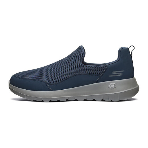 斯凯奇（Skechers）男鞋夏季一脚蹬健步鞋软底透气网面休闲运动鞋54626
