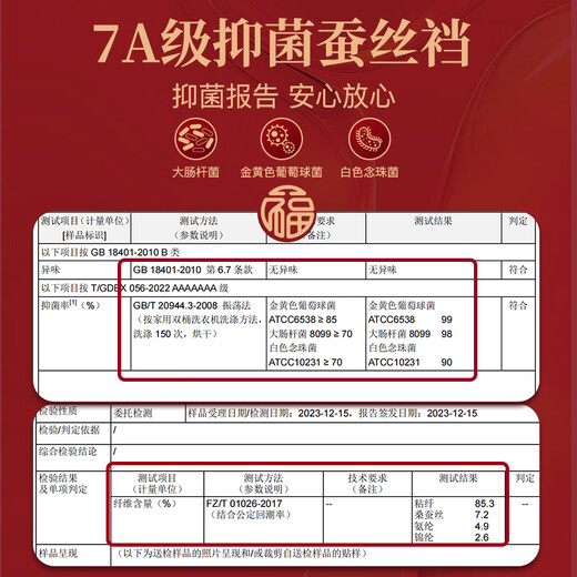 Cat Man Red Underwear Men's Zodiac Year Horse Year Men's Boxer Briefs Cotton Youth Antibacterial Boxer Briefs Red Socks Combination