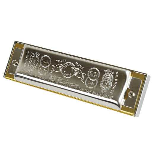 HOHNER imported ten hole adult blues harmonica JJMilteau signature model playing level 10 holes B flat key