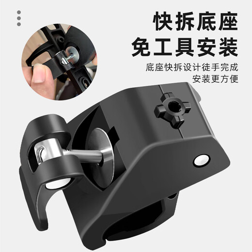 LISM bicycle can be hung at will without punching the water bottle holder, mountain bike water cup, electric car, motorcycle, milk tea holder can be adjusted, upgraded nylon quick-release water bottle holder (hang at will) - red