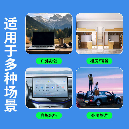 Zhikaou 2024 portable wifi power bank 2-in-1 removable wireless wifi6 card-free internet bank portable car 4g5g unlimited router national universal traffic upgraded model 8000 mAh battery eight cores and eight antennas speed up 1000% free 1500G experience traffic + 3 years only replacement without repair