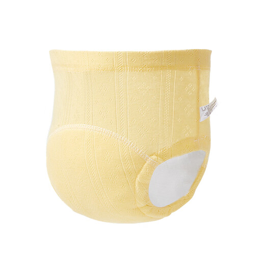 Cotton diaper pants baby pure cotton training pants can be washed with urine in the middle of the baby boy and girl newborn diaper 2 size L