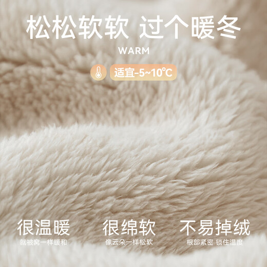 Catman stand-up collar zipper can be worn outside men's pajamas men's winter couple's pajamas lambswool home clothes 2025 new products