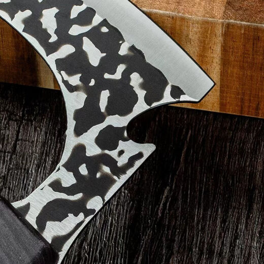 Couteau de cuisine forgé à la main, permettant d'économiser du travail, couteau à trancher ultra-rapide, cuisine domestique en acier inoxydable, couperet à viande léger pour femmes 1 pièce