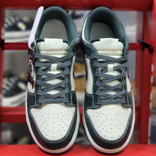 Gioiodunk Low Trendy Brand Marca Conjunta Marca Navy Blue Star Low Top Shoes Men and Women Casual Sports Shoes BB9898-00 SJ2068-259 Stussy Beige Print 44.5