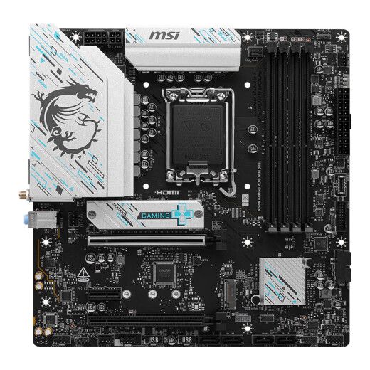 微星MSI B660M B760M Z790 B660迫击炮Mortar爆破弹WiFi Z690刀锋钛台式电脑主板电竞游戏主板 B760M GAMING PLUS WIFI D4