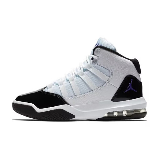 耐克（NIKE）休闲鞋女鞋夏季新款运动鞋Air Jordan Max Aura小康扣篮球鞋 AQ9214-121黑白配色 35.5