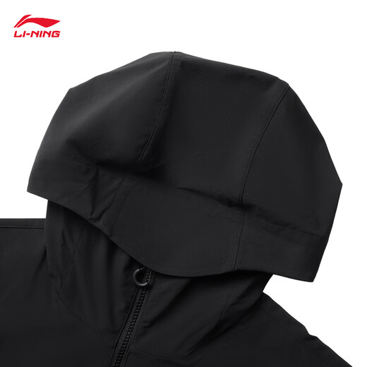 
Li Ning sports windbreaker men's spring outdoor fitness capable and versatile hooded sports jacket AFDU929
