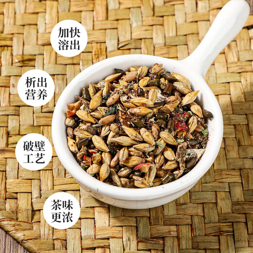 北京同仁堂青钱柳玉米须桑叶茶三高可降搭血糖血压血脂栀子养生茶 [两盒基础装]80包*4克