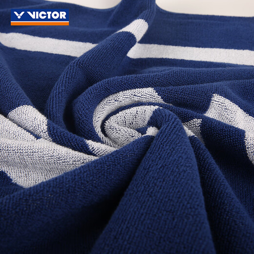 Victor Victor Badminton Sports Towel Pure Cotton Running Fitness Sweat Absorbent Sweat Wipe Sweat Dry Sweat Wipe TW9201 TW186/B Group of Blue