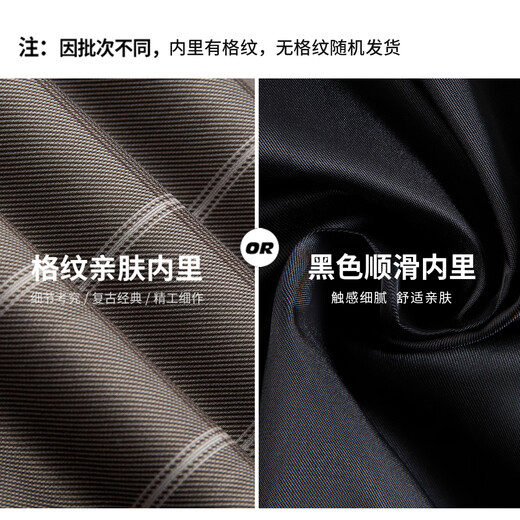Shanshan [Three-Proof Fabric] Executive Jacket Lapel Jacket Men's Business Windproof and Rainproof Commuting Anti-wrinkle and Wear-Resistant Men's Clothing