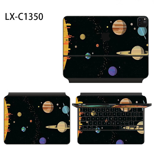 Wanfusheng es adecuado para el teclado instantáneo de Apple de 12.9 pulgadas de película protectora de tres lados de la película de moda personalizada Animación de la moda y calcomanías frías LX-C1391 para el teclado instantáneo de 12.9 pulgadas (tres lados)