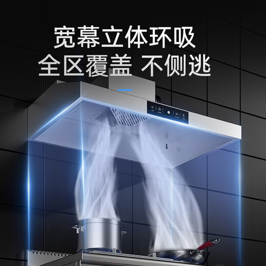 XIBEN [Prise en charge Installation sur place] Machine intégrée de purification à aspiration élevée de gamme commerciale, Restaurant en acier inoxydable à basse altitude à basse altitude Cantine Cantine de la fumée respectueuse de la fumée de la vie