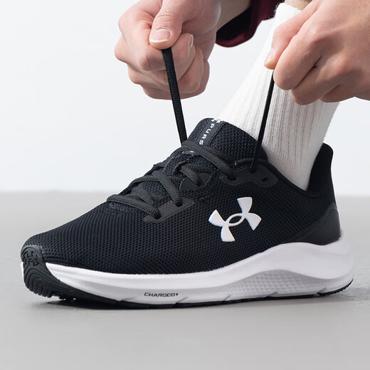 Under Armor Official Men's Shoes 2026 Spring New Sports Shoes Outdoor Low-top Breathable Casual Shoes Running Training Shoes 3028254-001/It is recommended to take one size larger 42