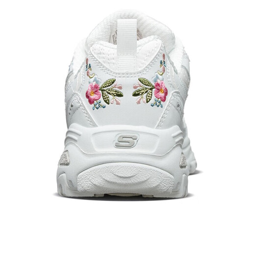 
SKECHERS women's shoes sneakers embroidered panda shoes fashion retro versatile dad shoes thick sole heightened casual shoes 11977