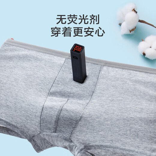 Made in Tokyo, pure cotton disposable underwear, men's boxer briefs, EO sterilized, disposable, daily throw away, business travel, 4 pack, XXL size