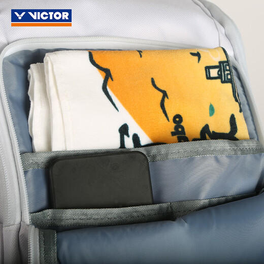 威克多（VICTOR）自营旗舰店羽毛球包男女款轻便时尚大容量独立鞋仓双肩包 BR5027	