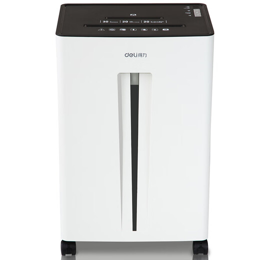 Deli Paper Shredder Paper Cutter Office Business Multifunt Paper Shredder (несколько вариантов серии 991). 9918 бумажный шреддер (белый) 4-уровневые 20 листов 30 л. Разрушающие диски за 20 минут бизнес-офис.