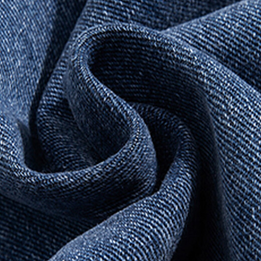 GLM jeans men's autumn and winter loose straight pants men's trendy and versatile American casual wide-leg trousers light blue XL